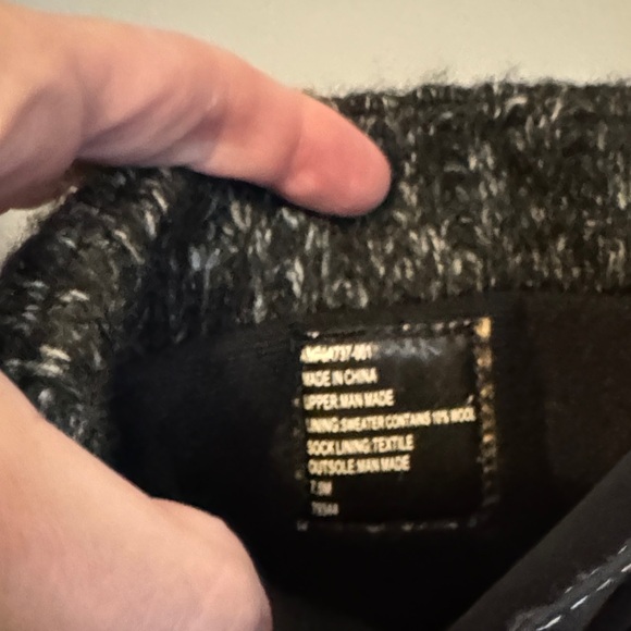 Totes Black Womens Snow Boots NWT Sz 7.5 - Picture 4 of 6